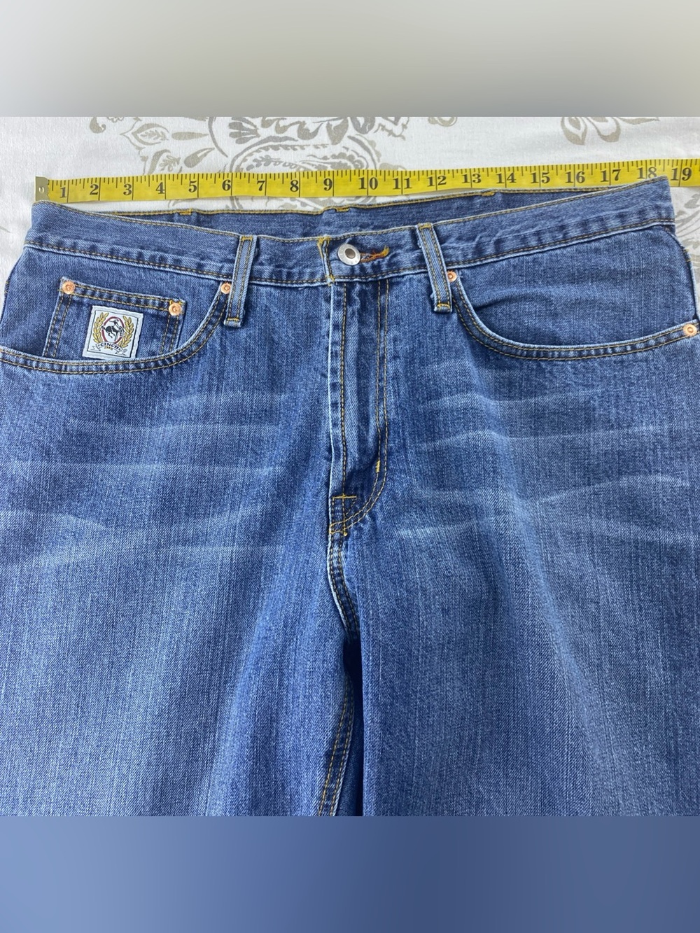 Cinch Authentic Jeans Mens 38x30
Blue Denim Cotton Regular Fit
Straight Leg - Picture 5 of 10